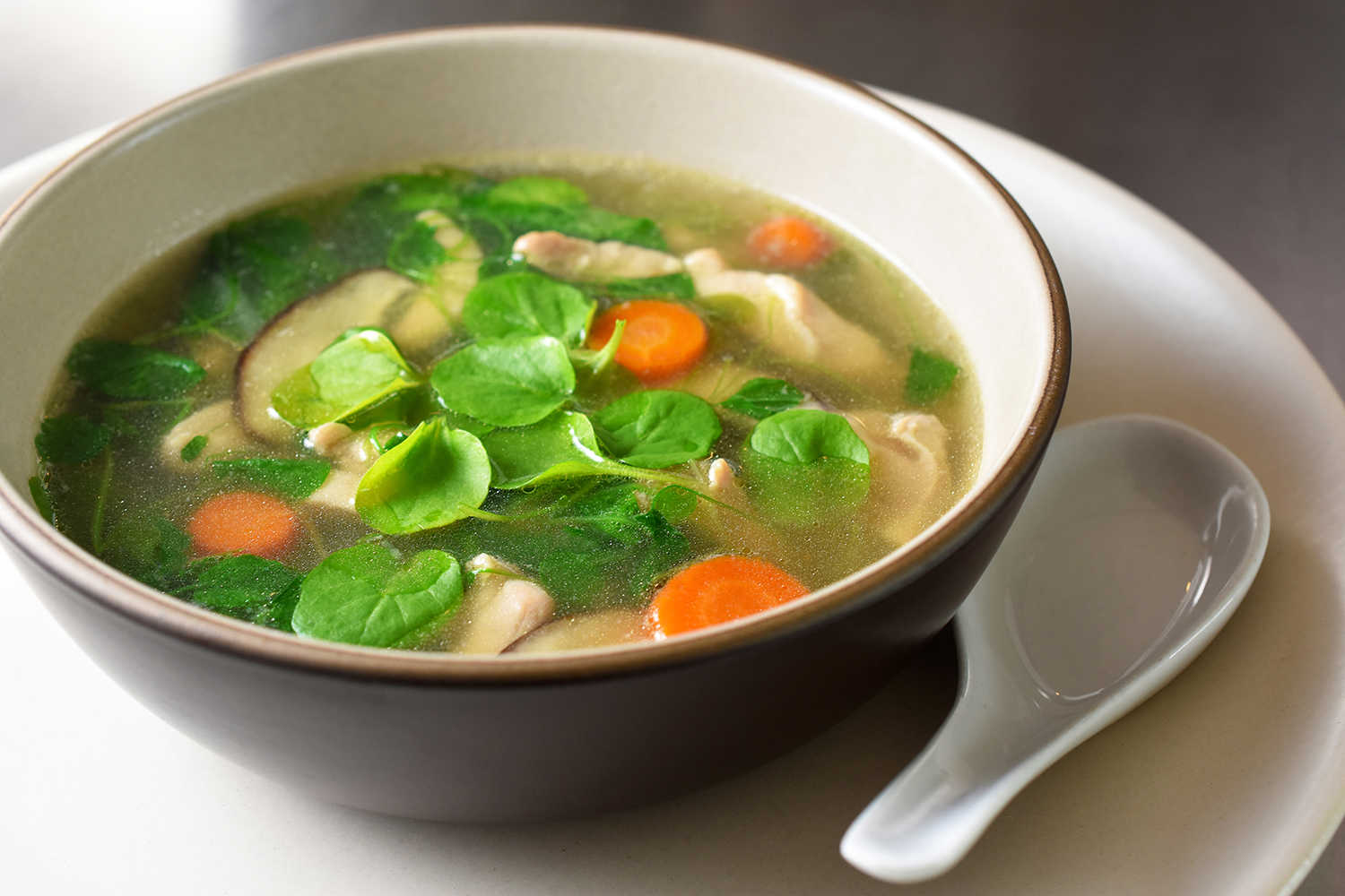 Watercress & Chicken Soup by Michelle Tam http://nomnompaleo.com