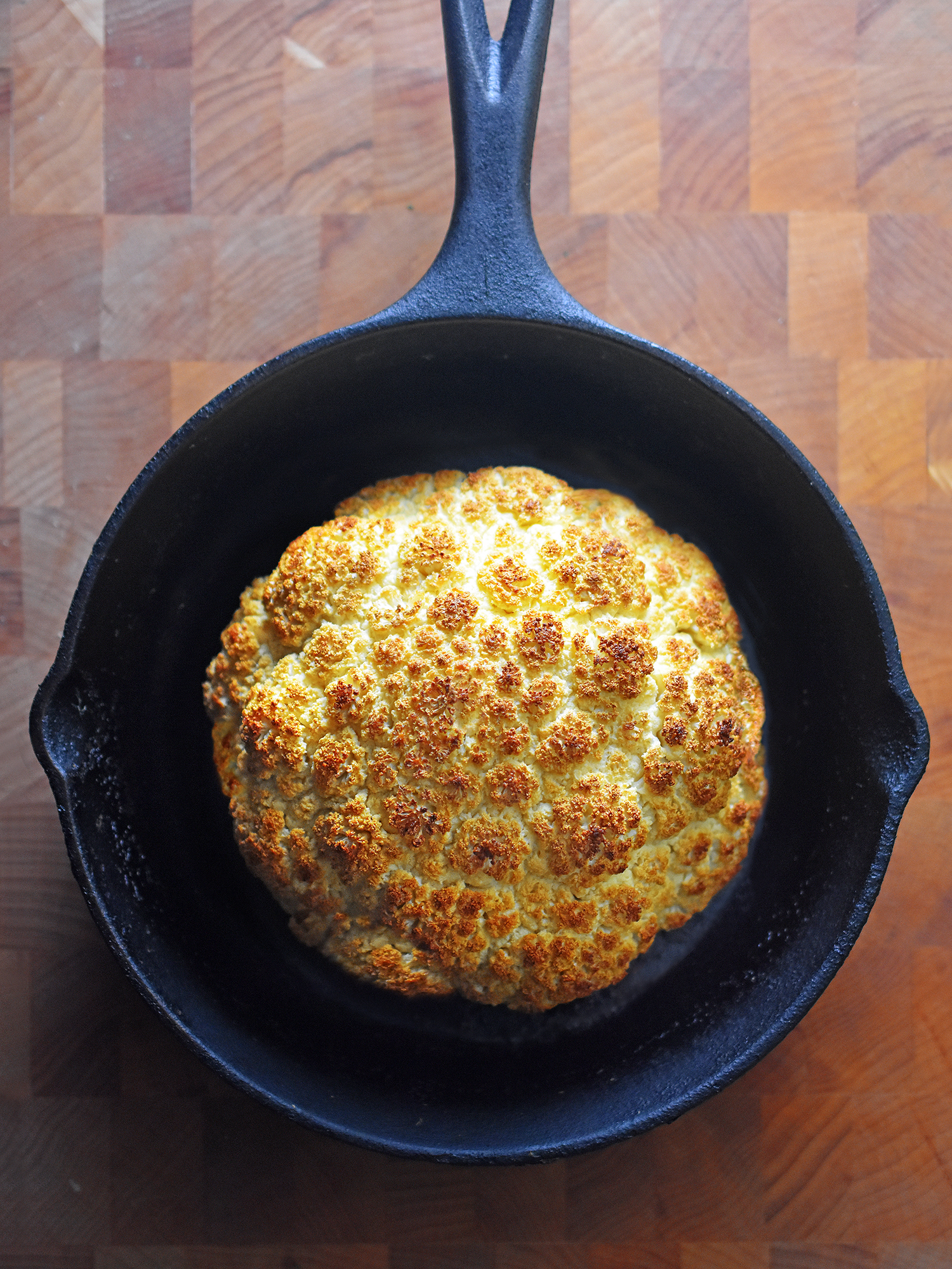 Whole Roasted Cauliflower by Michelle Tam http://nomnompaleo.com