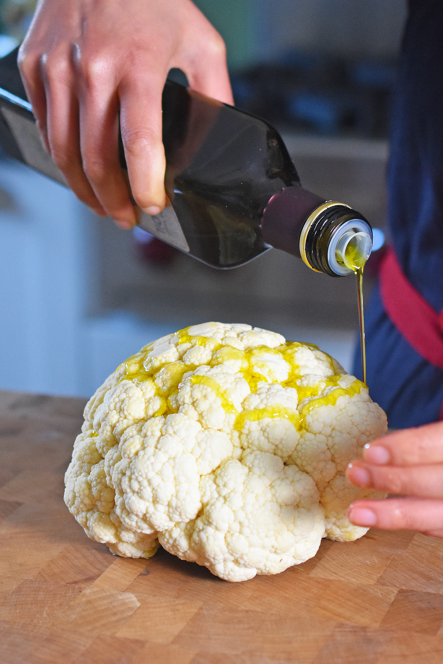 Whole Roasted Cauliflower by Michelle Tam http://nomnompaleo.com