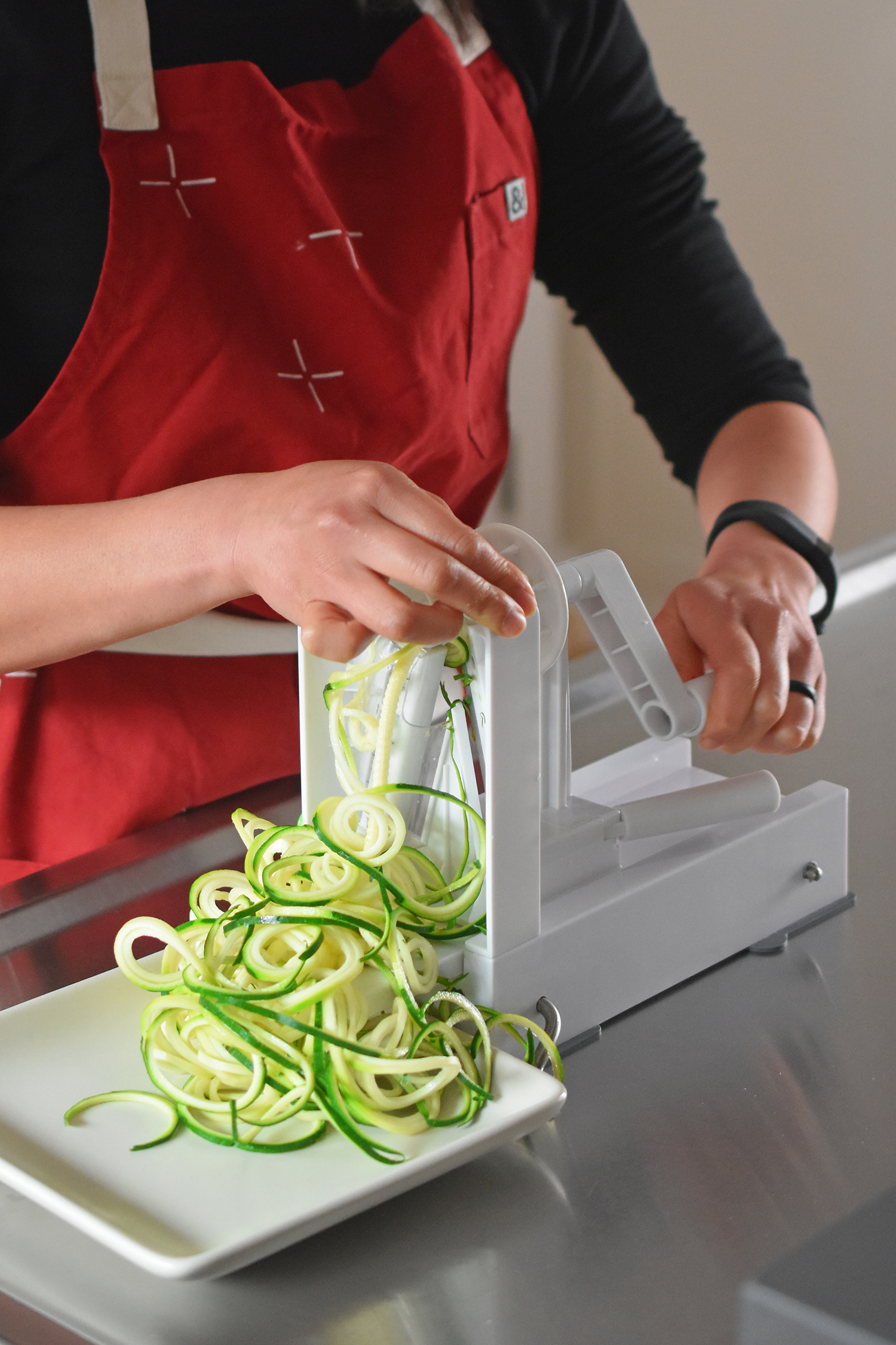 Spicy Thai Chicken Zoodle Salad by Michelle Tam http://nomnompaleo.com