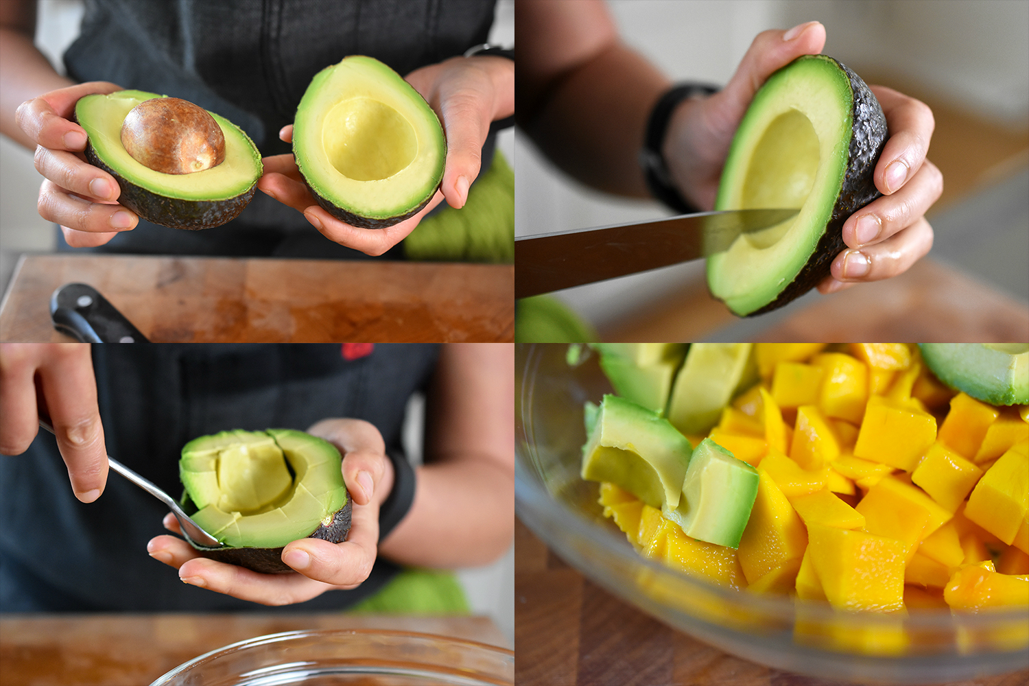 Fried Green Plantains + Mango Avocado Salsa by Michelle Tam http://nomnompaleo.com