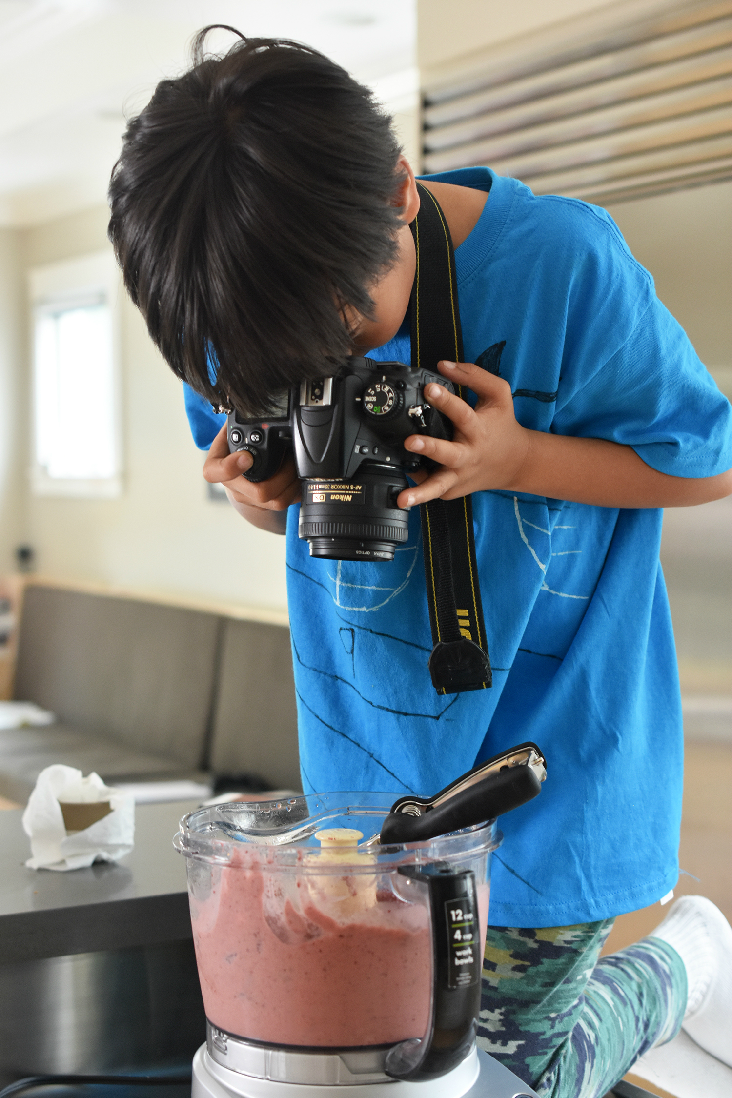 Strawberry Banana Ice Cream by Michelle Tam http://nomnompaleo.com