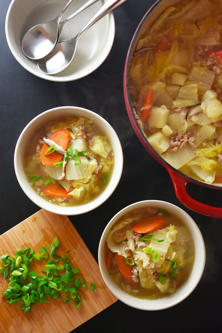 Pork and Napa Cabbage Soup by Michelle Tam http://nomnompaleo.com