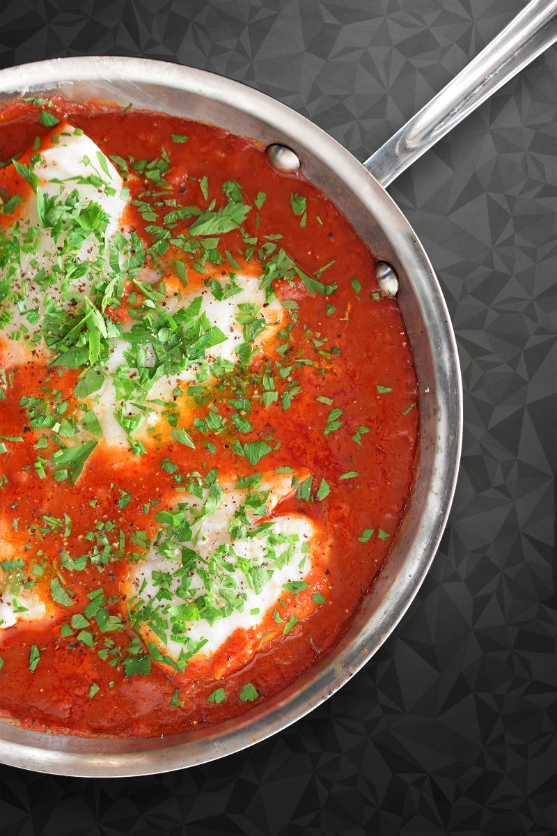 Poached Cod in Tomato Sauce by Michelle Tam http://nomnompaleo.com