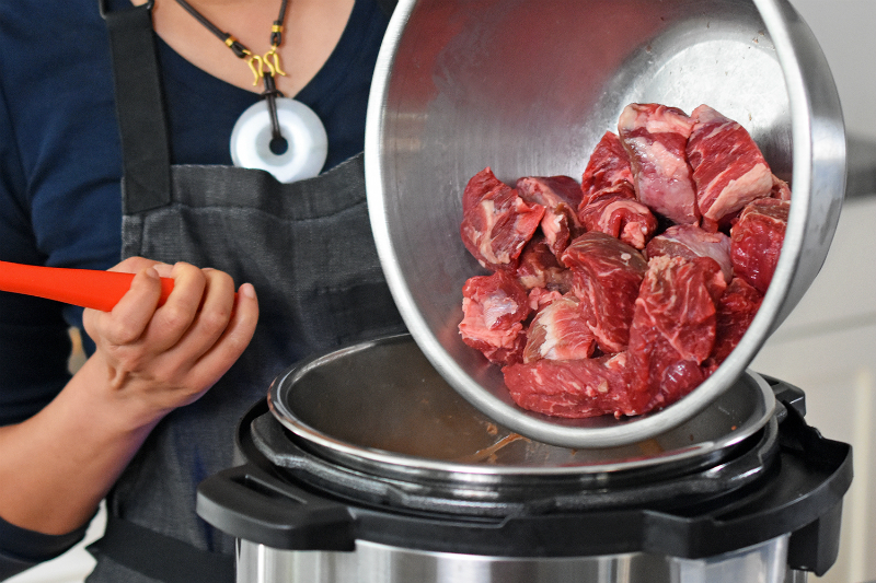 Pressure Cooker Beef Stew by Michelle Tam http://nomnompaleo.com