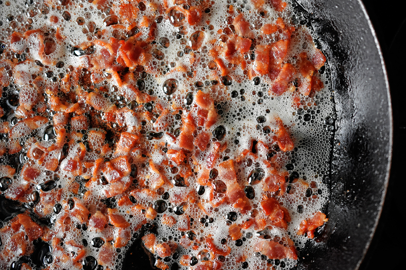 Crispy Swoodles with Bacon by Michelle Tam http://nomnompaleo.com